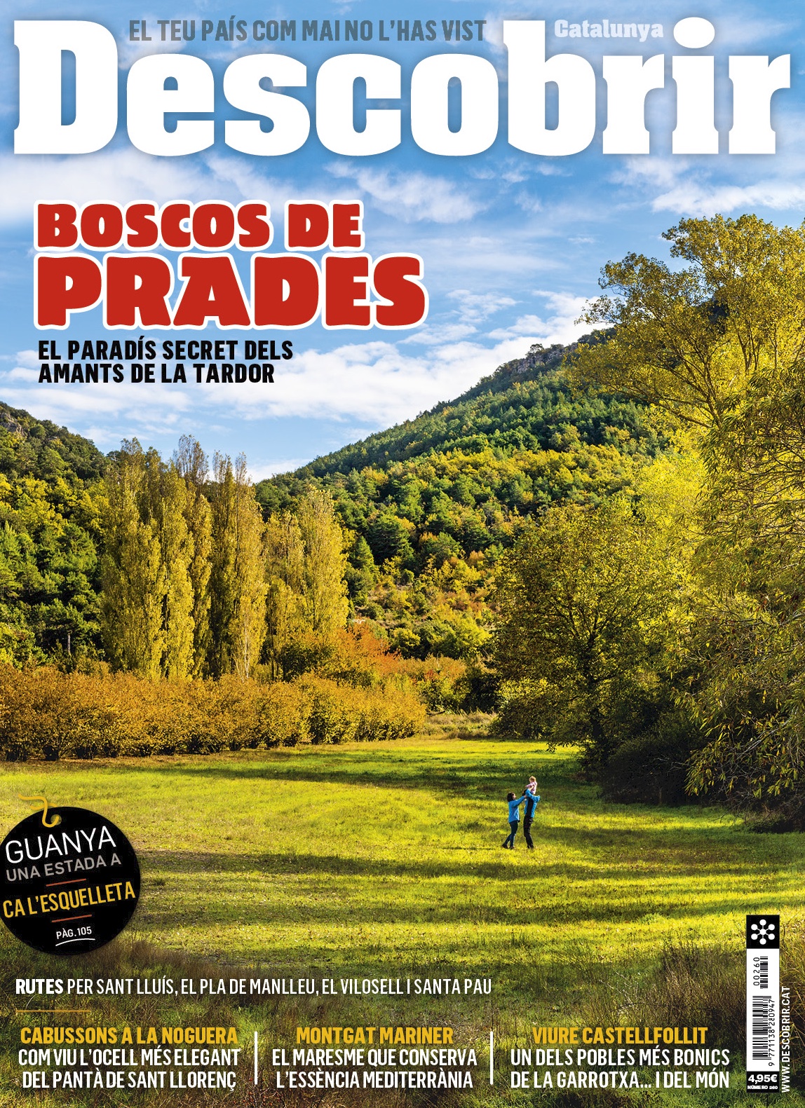 Presentació del reportatge de la revista Descobrir sobre els Boscos de Prades